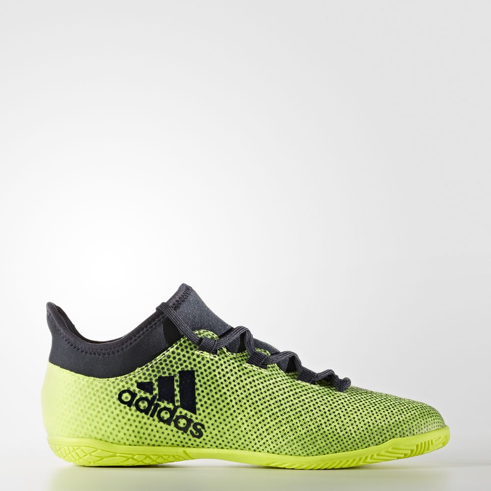 Adidas X Tango 17.3 Indoor - ποδοσφαιρικα παπουτσια για αγορια - Κίτρινα,Μέγεθος: EU 27 – 39 1/3 (33